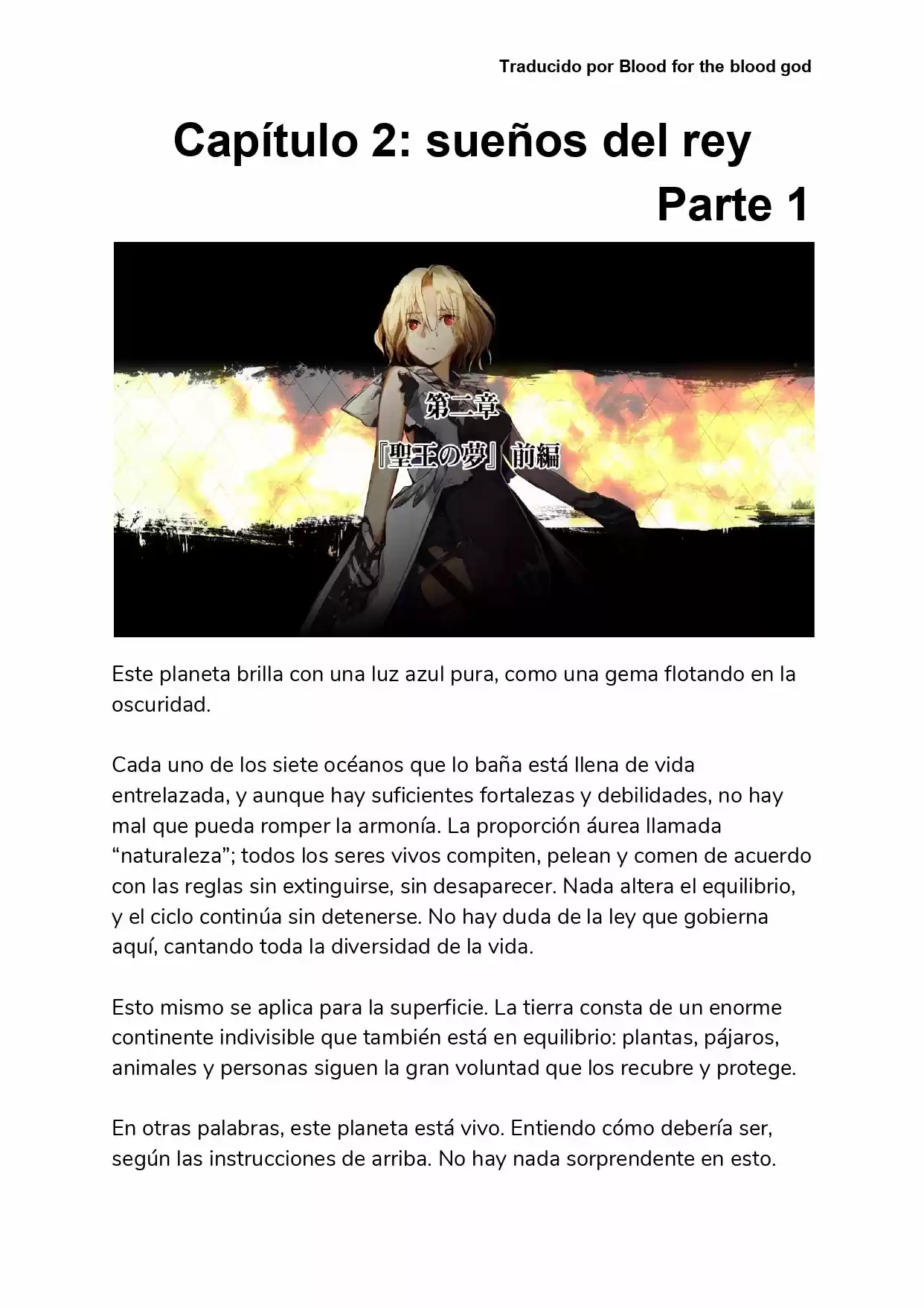 Kokubyaku No Avesta (Novela) - Capítulo 3 - Página 1 - LectorTMOo