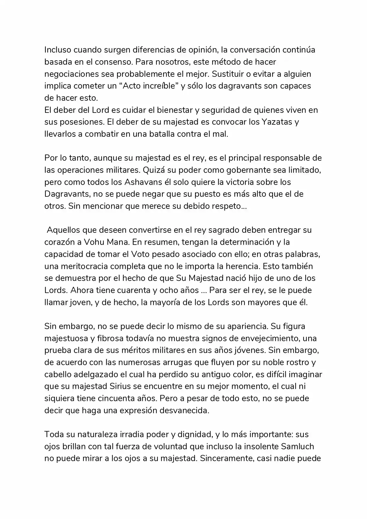 Kokubyaku No Avesta (Novela) - Capítulo 3 - Página 8 - LectorTMOo