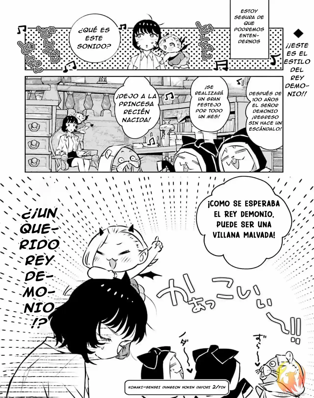 Komaki-sensei No Dungeon Hokenda Yori - Feat. Yancha Gal No Anjou-san - Capítulo 2 - Página 11 - LectorTMOo