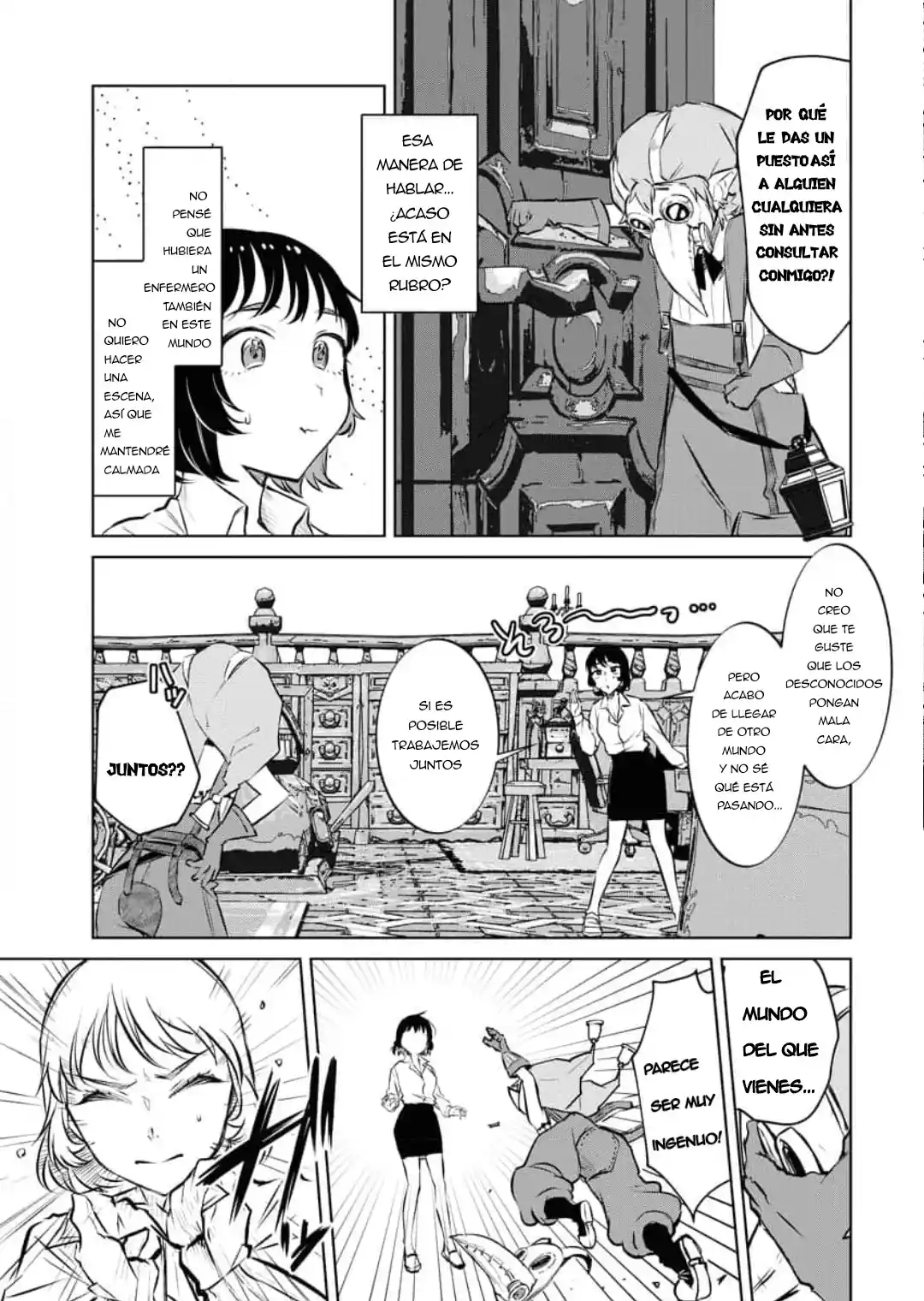 Komaki-sensei No Dungeon Hokenda Yori - Feat. Yancha Gal No Anjou-san - Capítulo 3 - Página 9 - LectorTMOo