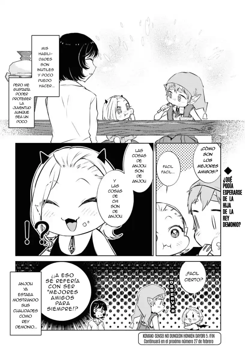 Komaki-sensei No Dungeon Hokenda Yori - Feat. Yancha Gal No Anjou-san - Capítulo 4.50 - Página 8 - LectorTMOo