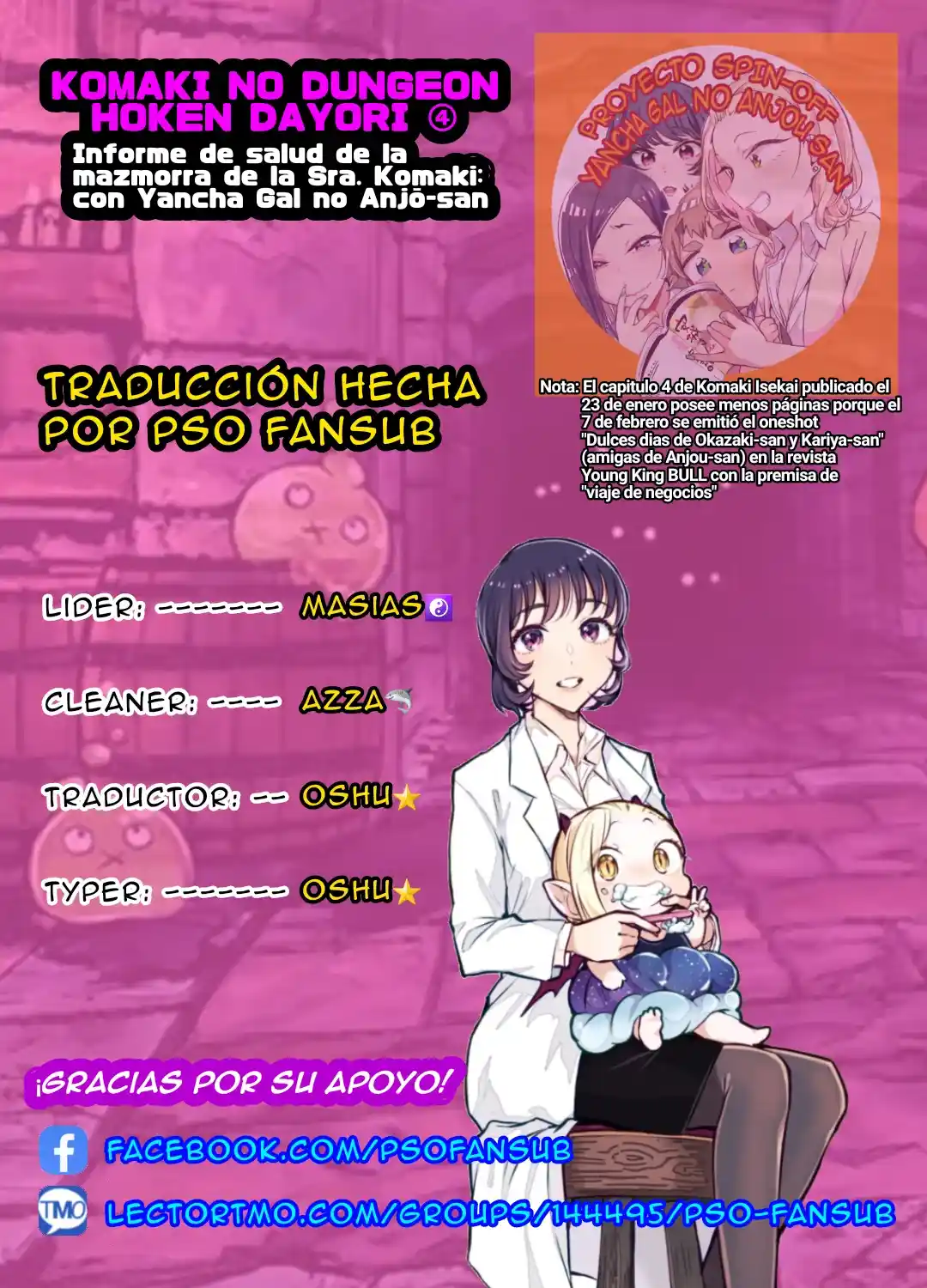 Komaki-sensei No Dungeon Hokenda Yori - Feat. Yancha Gal No Anjou-san - Capítulo 4.50 - Página 9 - LectorTMOo