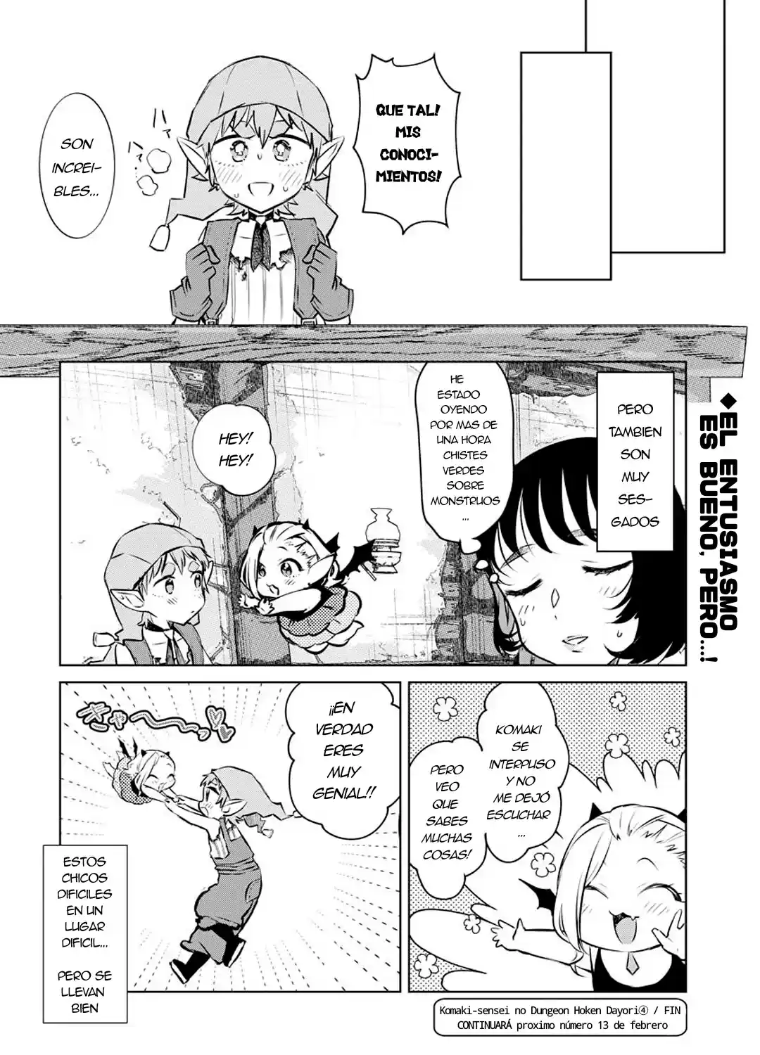 Komaki-sensei No Dungeon Hokenda Yori - Feat. Yancha Gal No Anjou-san - Capítulo 4 - Página 6 - LectorTMOo