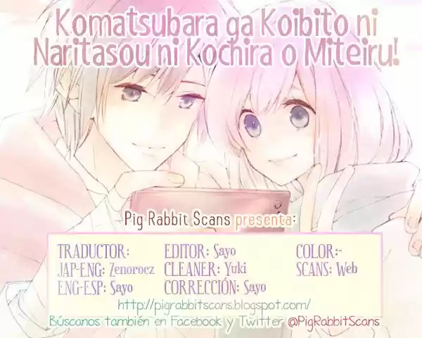 Komatsubara Ga Koibito Ni Naritasou Ni Kochira O Miteiru! - Capítulo 6 - Página 30 - LectorTMOo