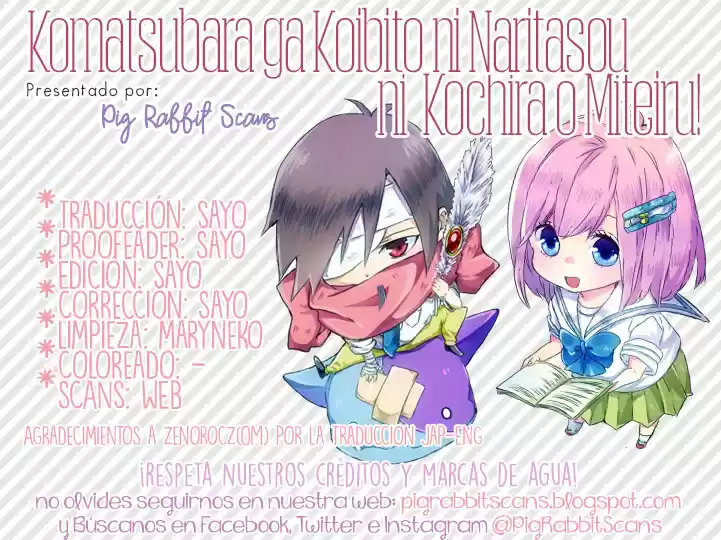 Komatsubara Ga Koibito Ni Naritasou Ni Kochira O Miteiru! - Capítulo 8 - Página 5 - LectorTMOo
