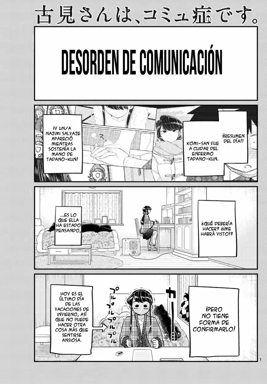 Komi Can't Communicate - Capítulo 100 - Página 3 - LectorTMOo