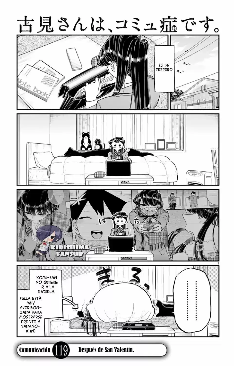 Komi Can't Communicate - Capítulo 119 - Página 4 - LectorTMOo