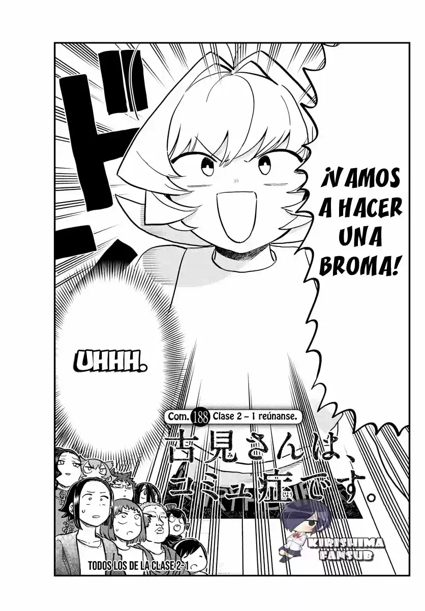 Komi Can't Communicate - Capítulo 188 - Página 3 - LectorTMOo