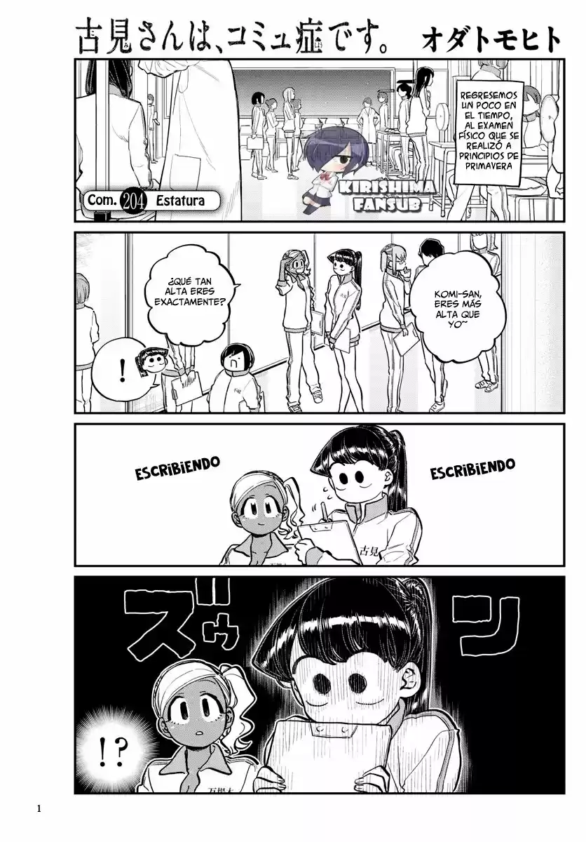 Komi Can't Communicate - Capítulo 204 - Página 3 - LectorTMOo