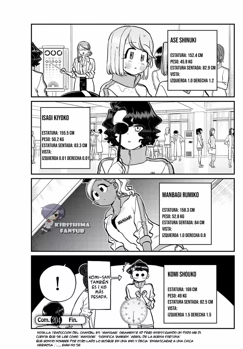 Komi Can't Communicate - Capítulo 204 - Página 11 - LectorTMOo