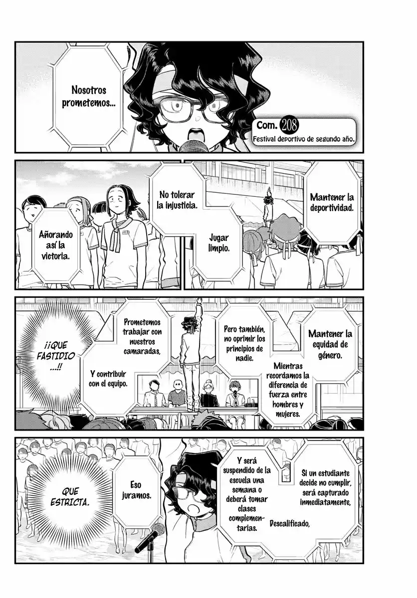 Komi Can't Communicate - Capítulo 208 - Página 5 - LectorTMOo