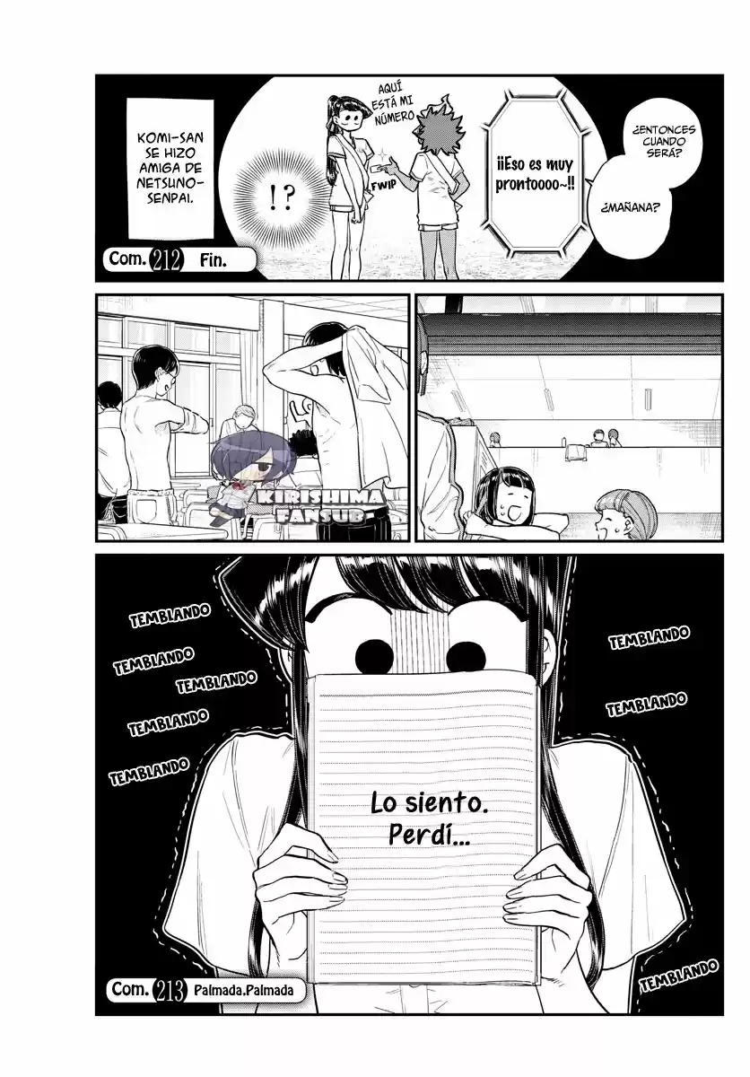 Komi Can't Communicate - Capítulo 213 - Página 3 - LectorTMOo