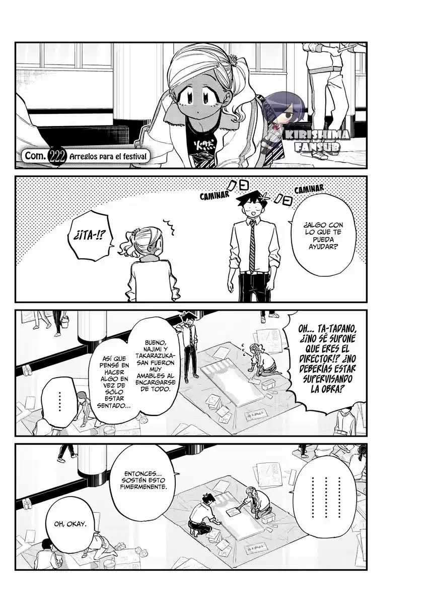 Komi Can't Communicate - Capítulo 222 - Página 2 - LectorTMOo