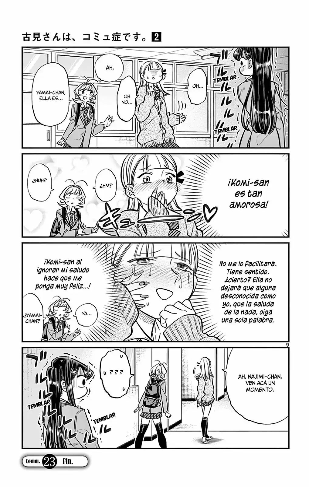 Komi Can't Communicate - Capítulo 23 - Página 10 - LectorTMOo