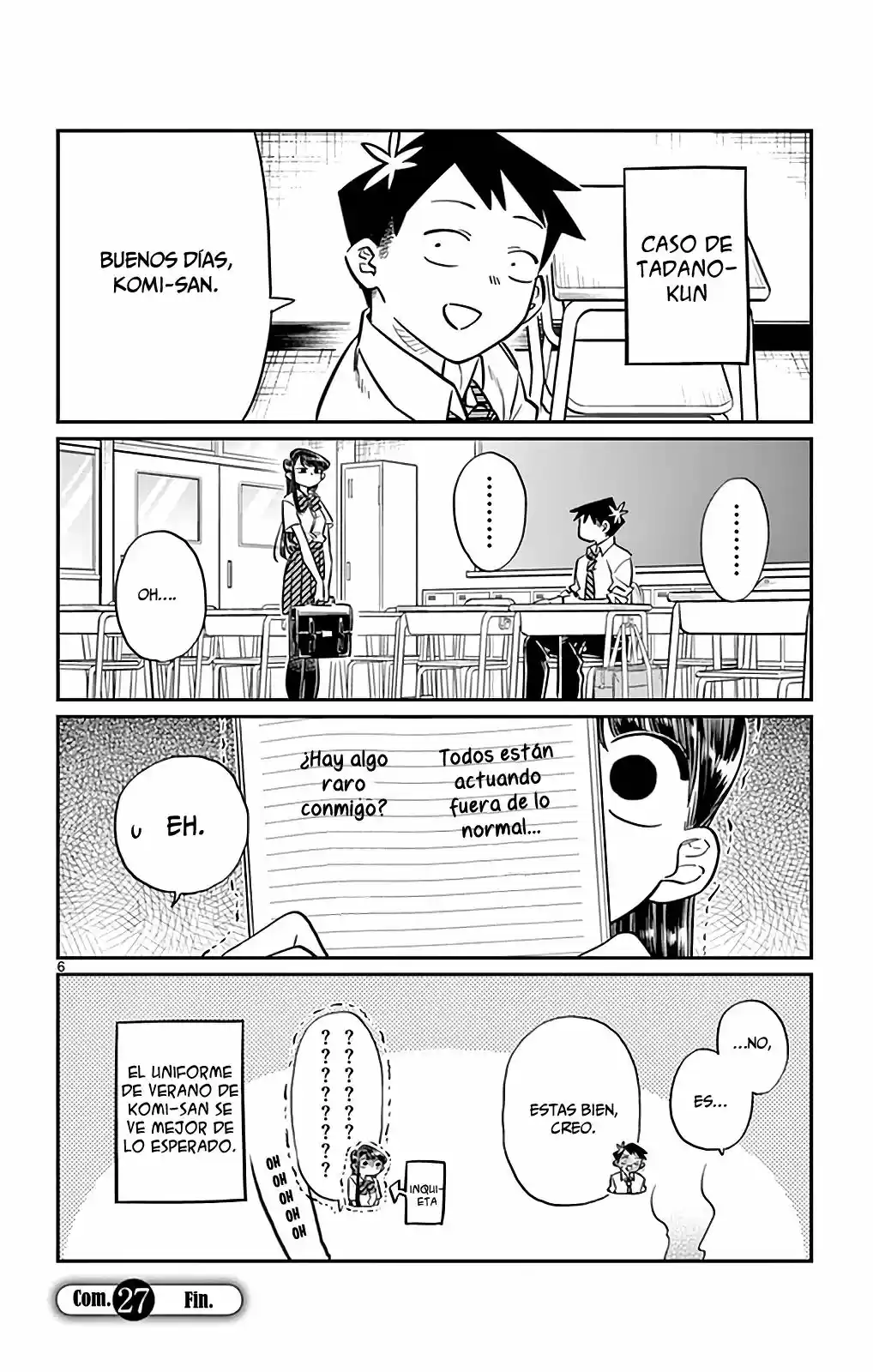 Komi Can't Communicate - Capítulo 27 - Página 7 - LectorTMOo