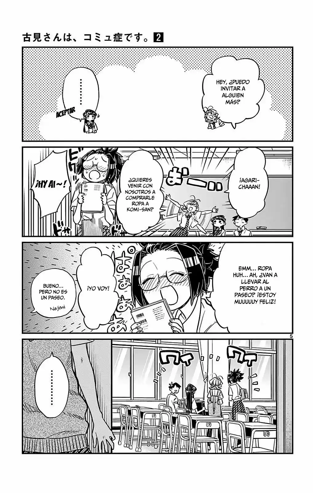 Komi Can't Communicate - Capítulo 33 - Página 6 - LectorTMOo
