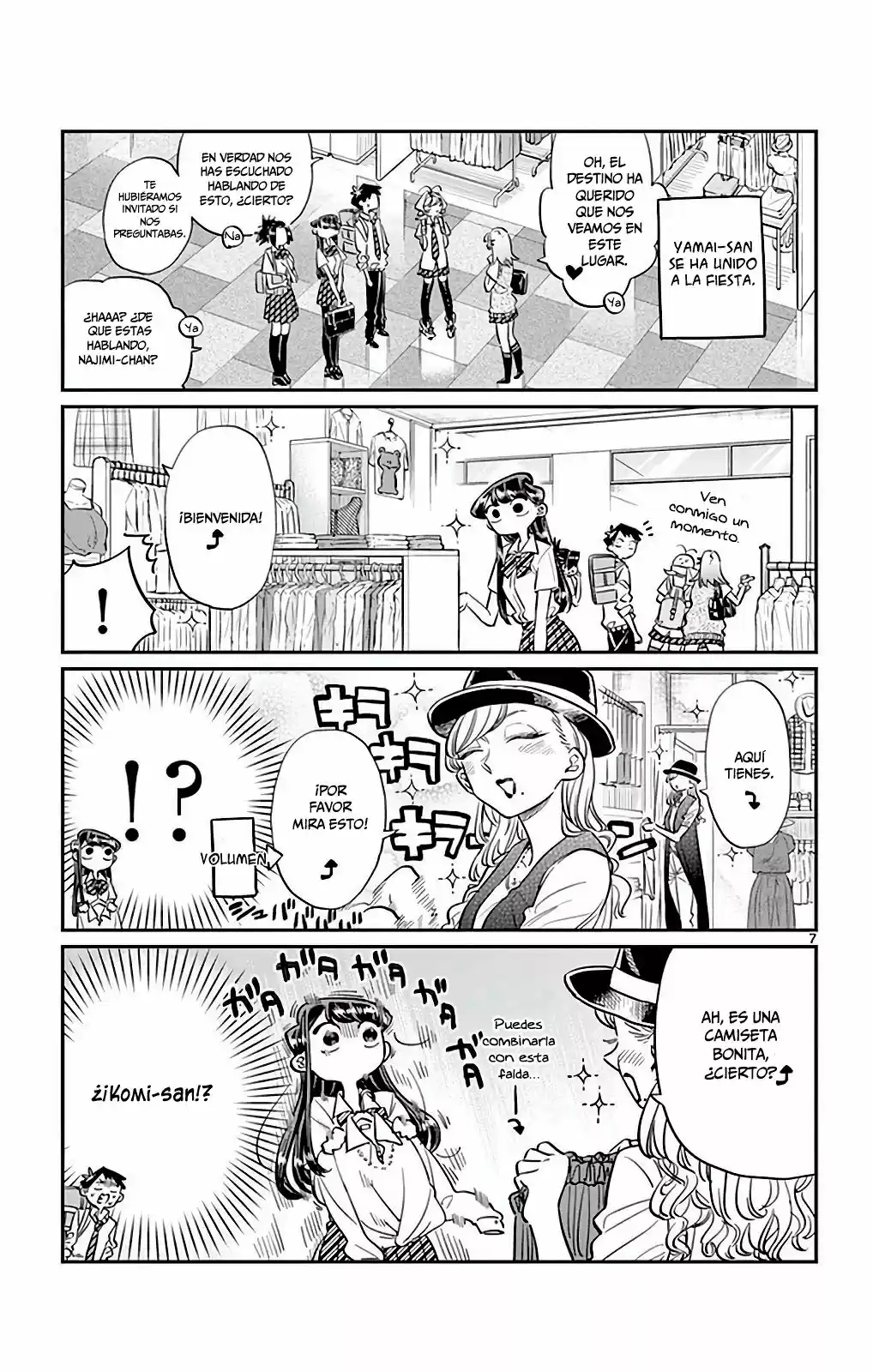 Komi Can't Communicate - Capítulo 33 - Página 8 - LectorTMOo
