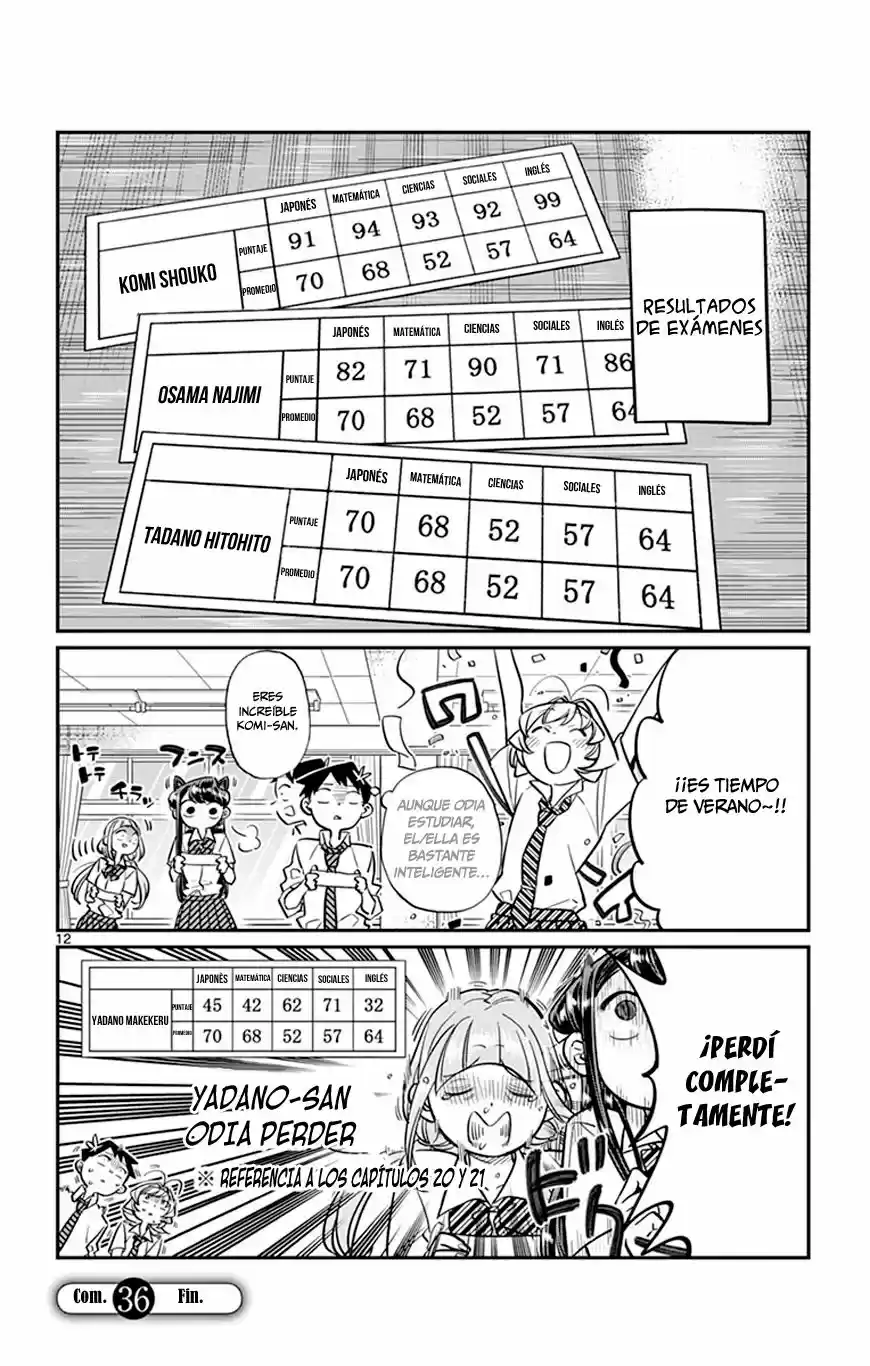 Komi Can't Communicate - Capítulo 36 - Página 13 - LectorTMOo