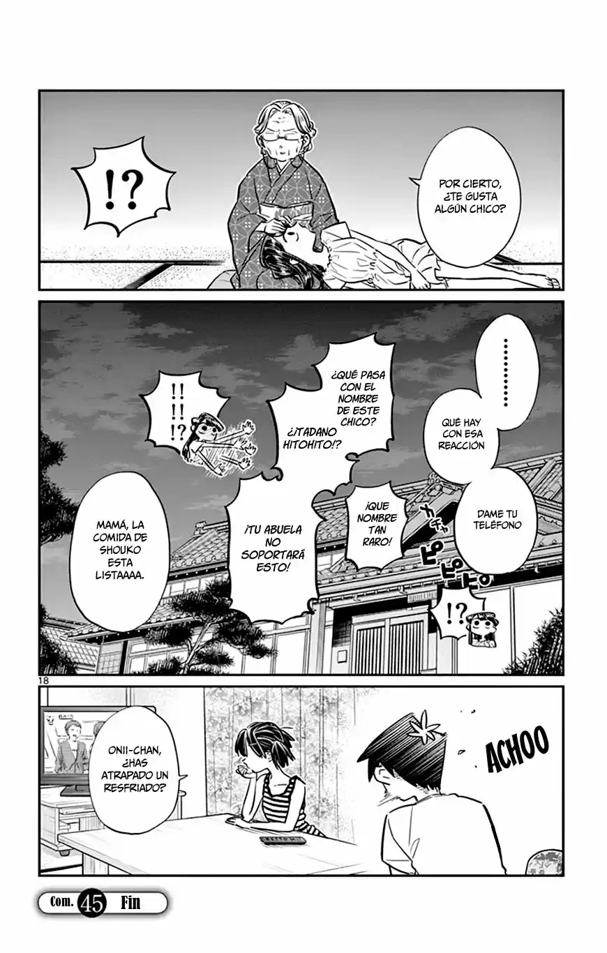 Komi Can't Communicate - Capítulo 45 - Página 22 - LectorTMOo