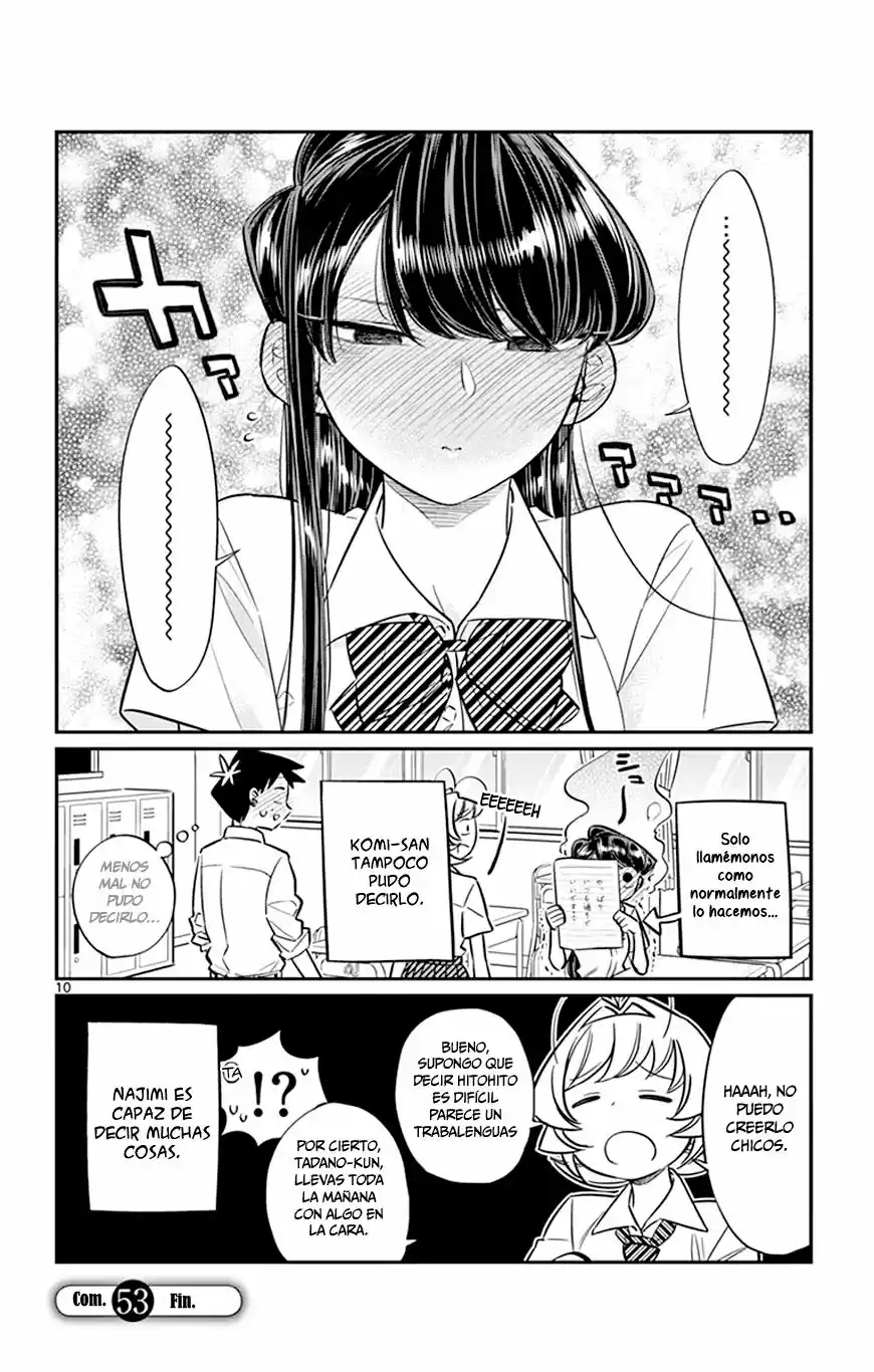 Komi Can't Communicate - Capítulo 53 - Página 18 - LectorTMOo