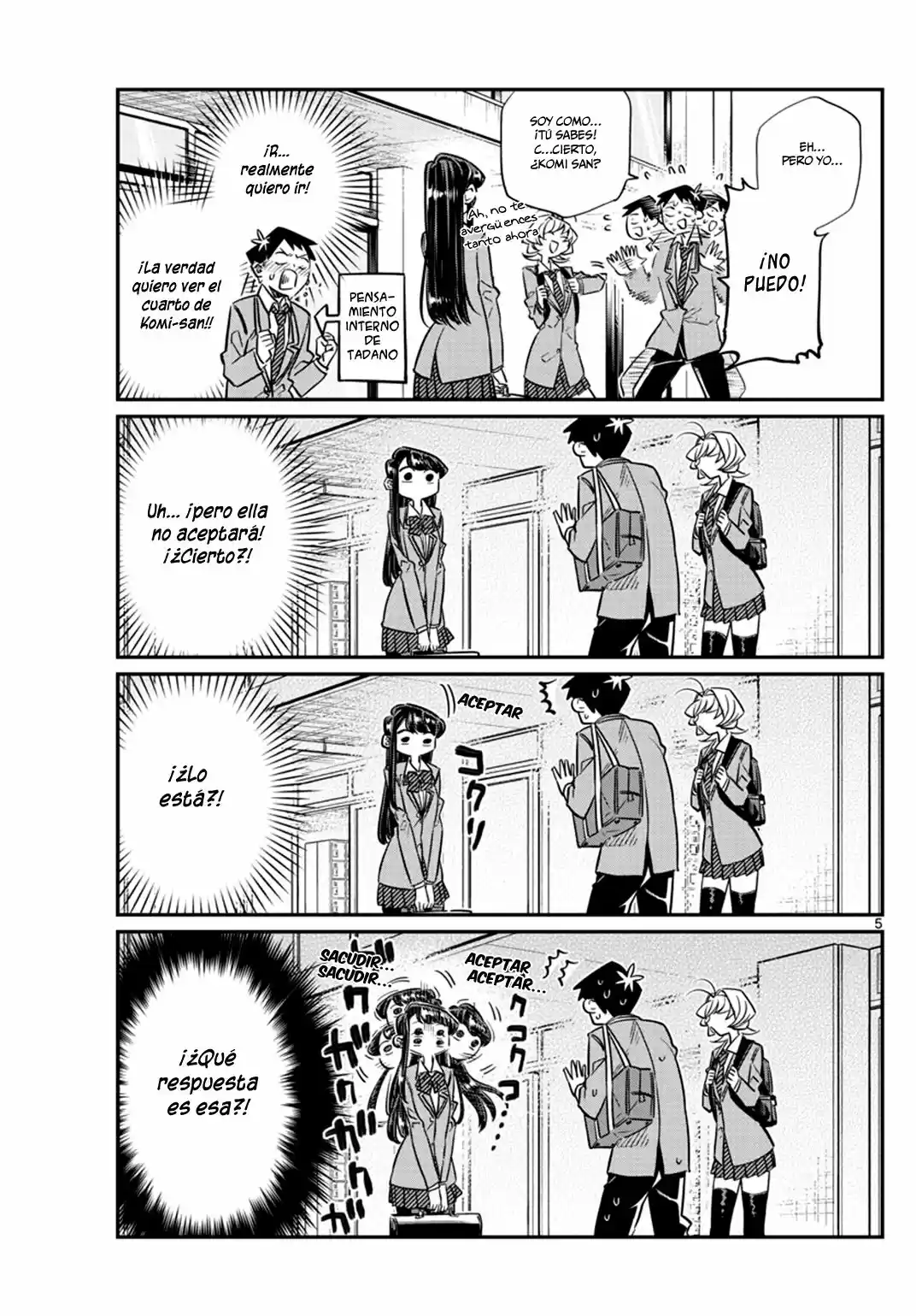Komi Can't Communicate - Capítulo 9 - Página 4 - LectorTMOo