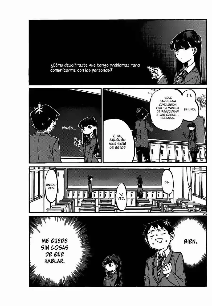 Komi No Puede Comunicarse - Capítulo 1 - Página 26 - LectorTMOo