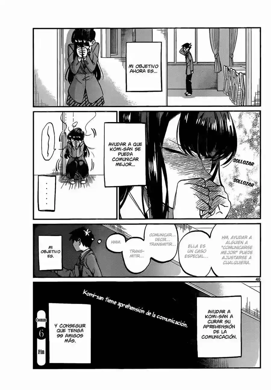 Komi No Puede Comunicarse - Capítulo 1 - Página 45 - LectorTMOo