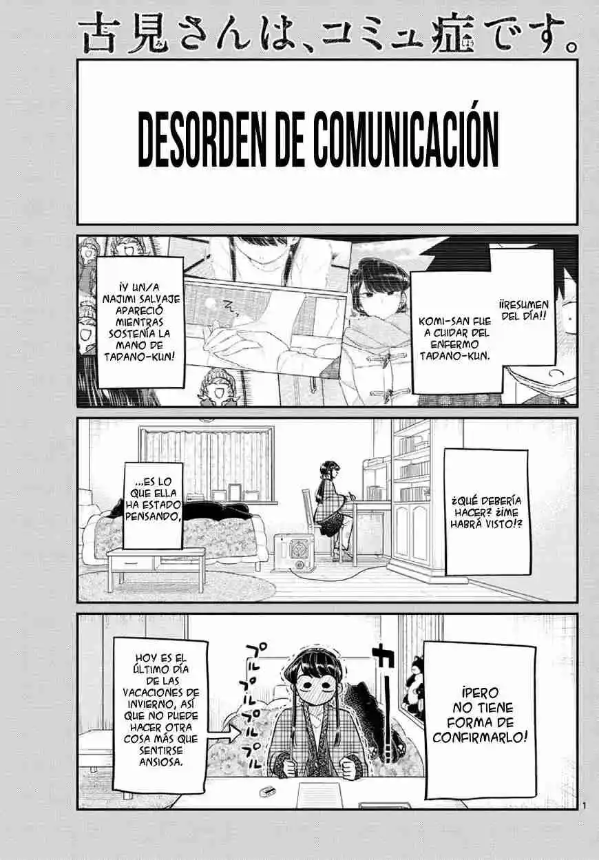Komi No Puede Comunicarse - Capítulo 100 - Página 3 - LectorTMOo