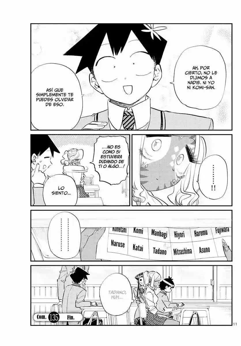 Komi No Puede Comunicarse - Capítulo 135 - Página 5 - LectorTMOo