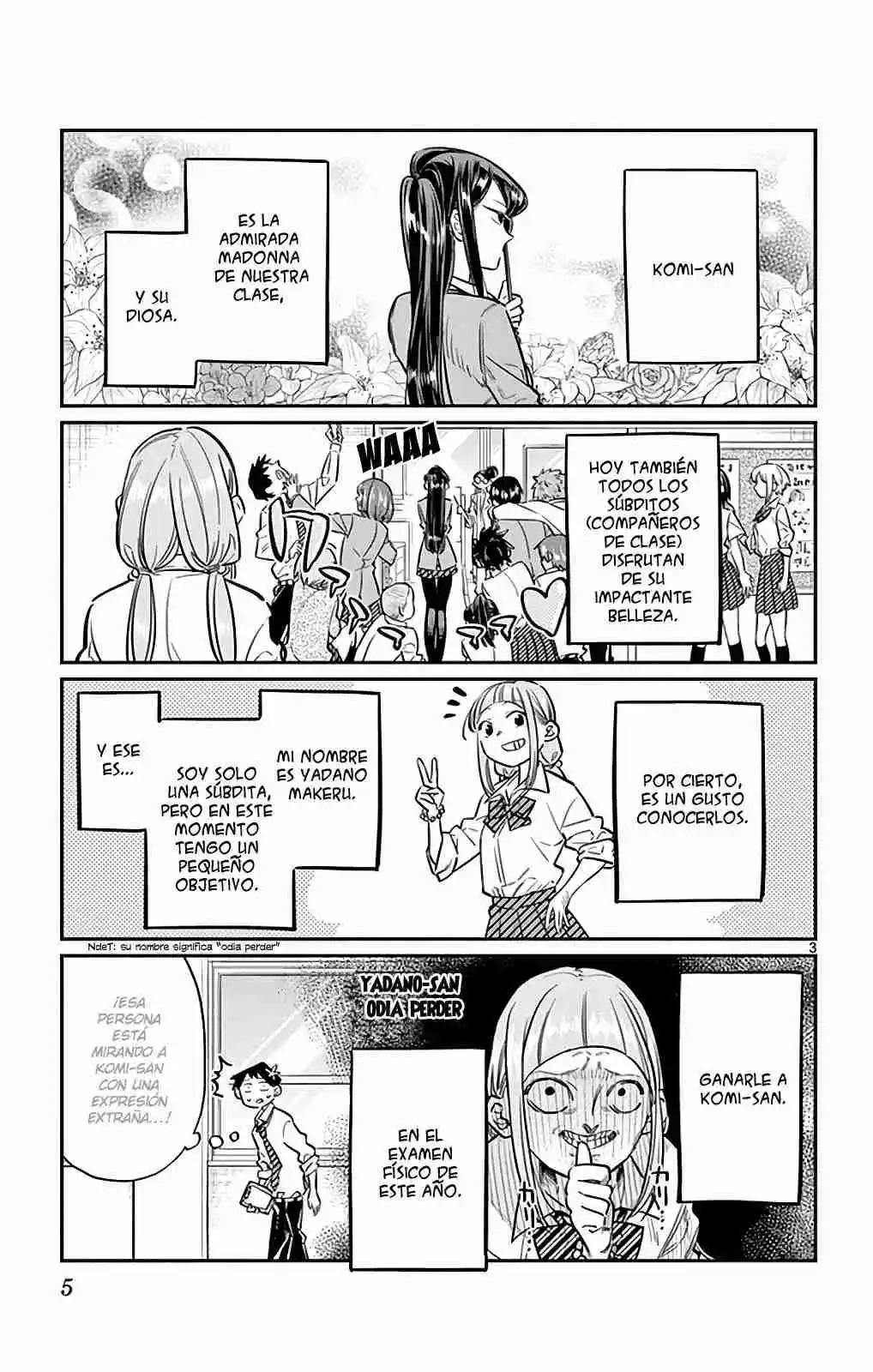 Komi No Puede Comunicarse - Capítulo 20 - Página 5 - LectorTMOo