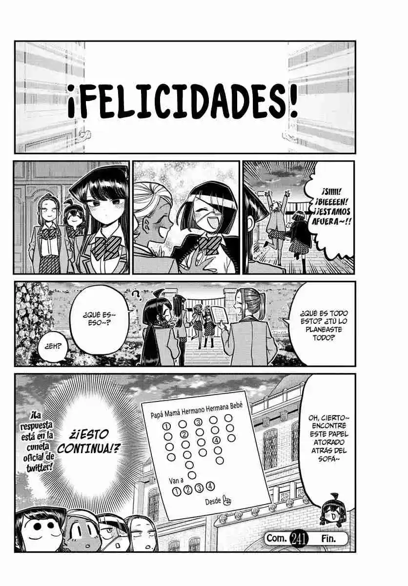 Komi No Puede Comunicarse - Capítulo 241 - Página 44 - LectorTMOo