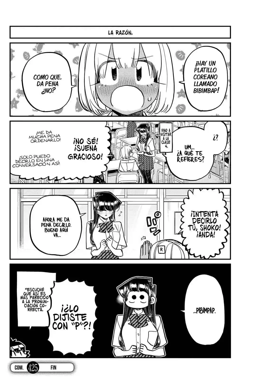 Komi No Puede Comunicarse - Capítulo 425 - Página 9 - LectorTMOo