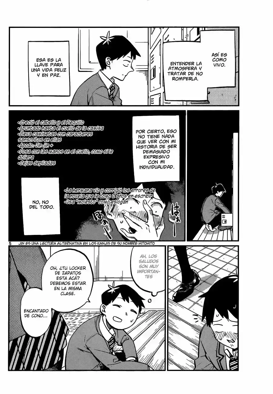 Komi-san Wa, Comyushou Desu. - Capítulo 1 - Página 5 - LectorTMOo
