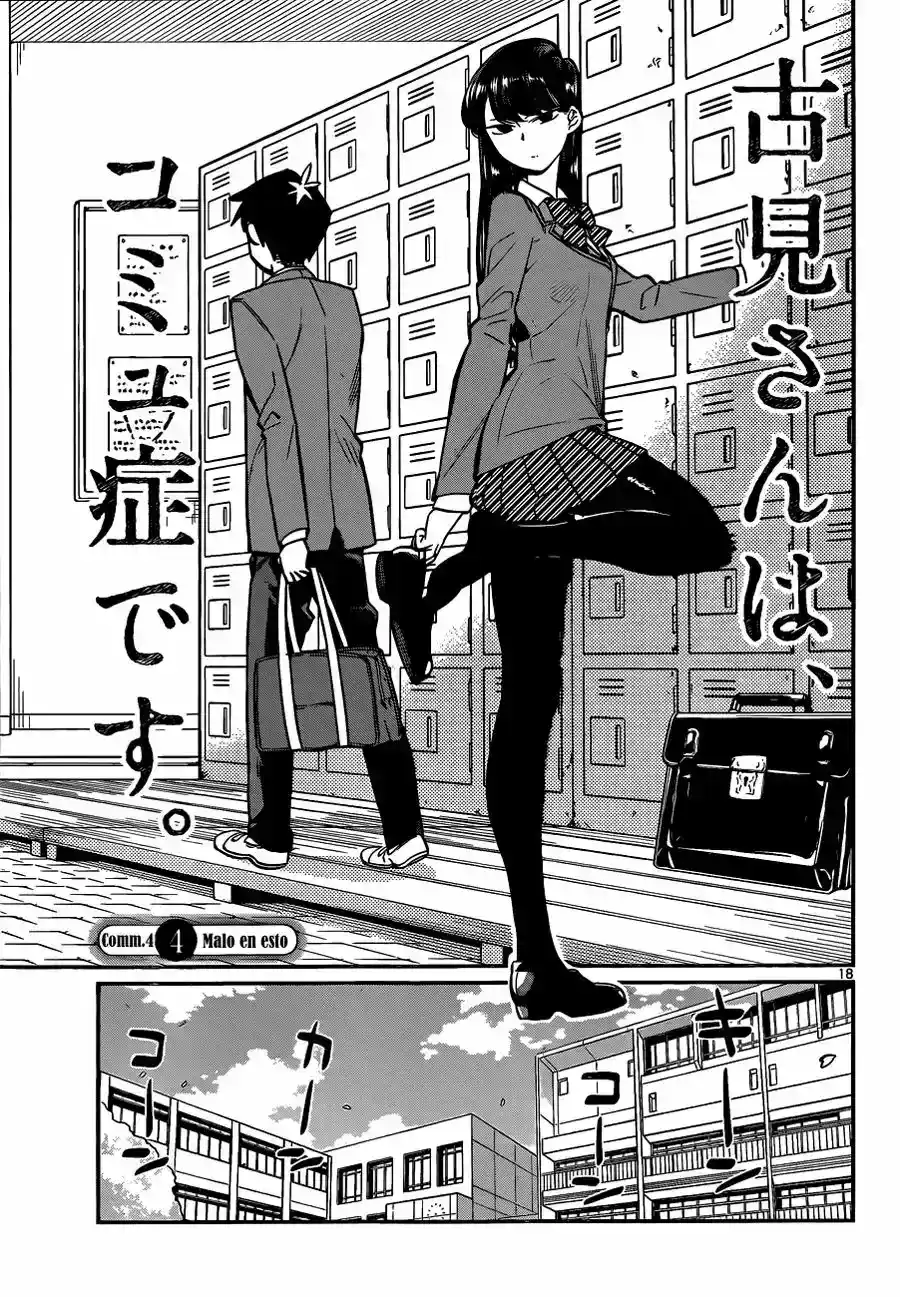 Komi-san Wa, Comyushou Desu. - Capítulo 1 - Página 18 - LectorTMOo