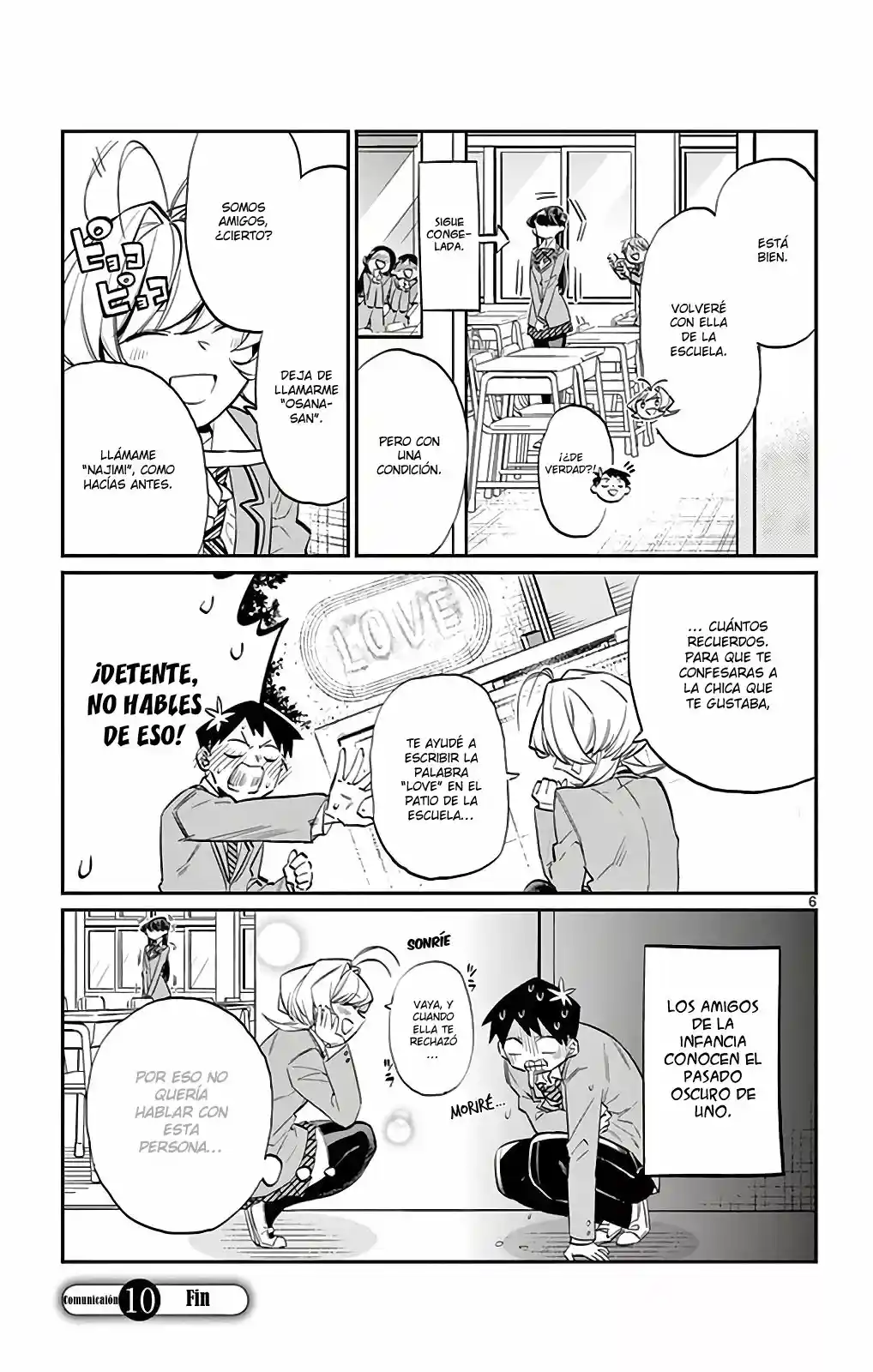Komi-san Wa, Comyushou Desu. - Capítulo 10 - Página 7 - LectorTMOo