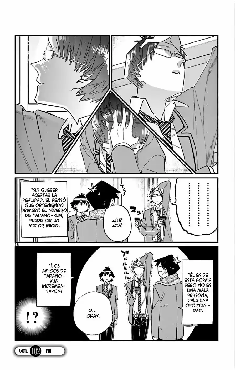 Komi-san Wa, Comyushou Desu. - Capítulo 102 - Página 19 - LectorTMOo