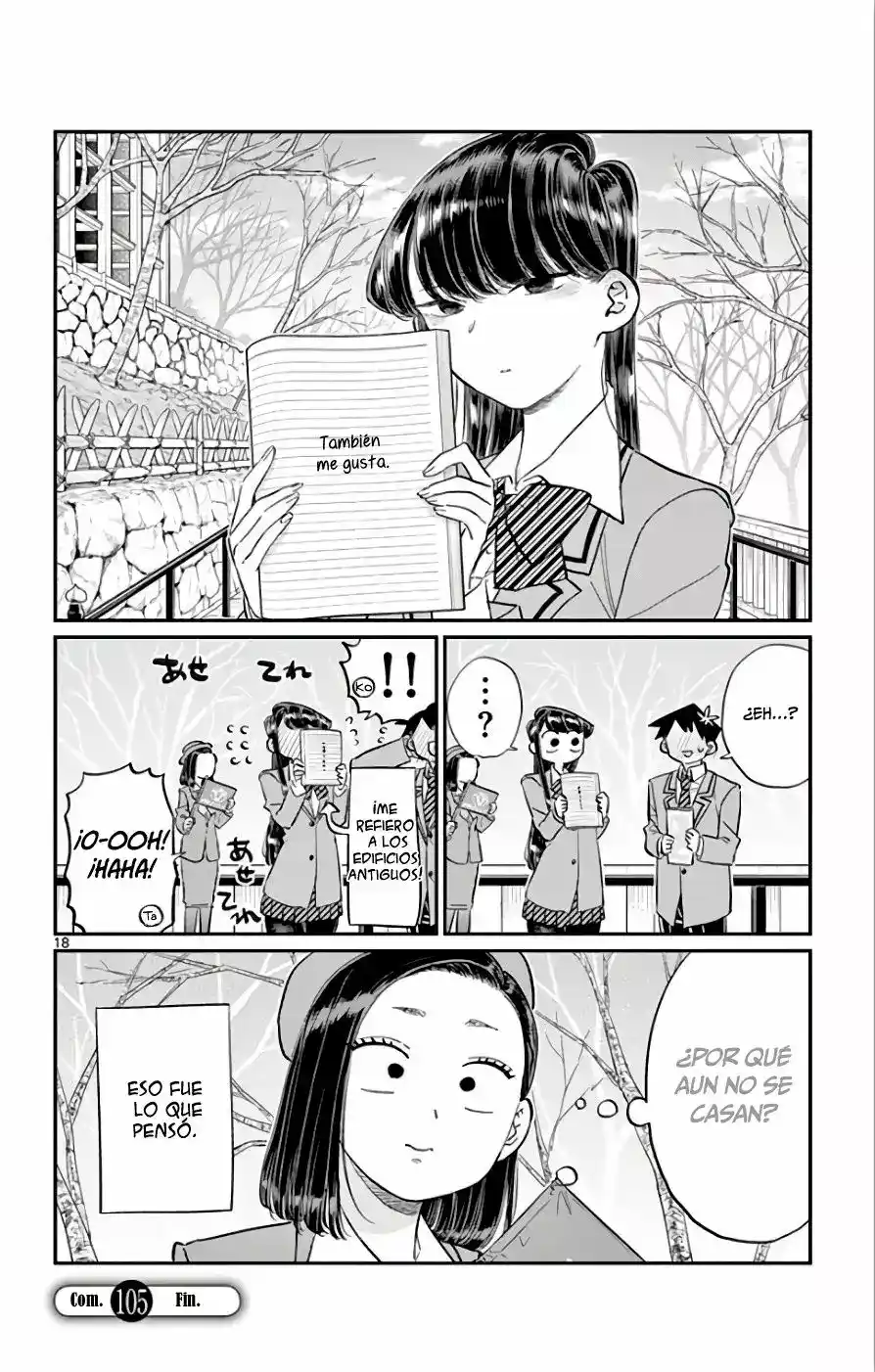 Komi-san Wa, Comyushou Desu. - Capítulo 105 - Página 19 - LectorTMOo