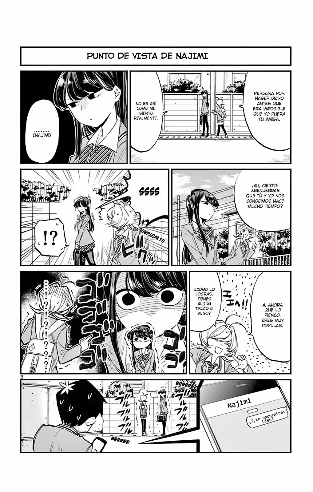 Komi-san Wa, Comyushou Desu. - Capítulo 11 - Página 3 - LectorTMOo