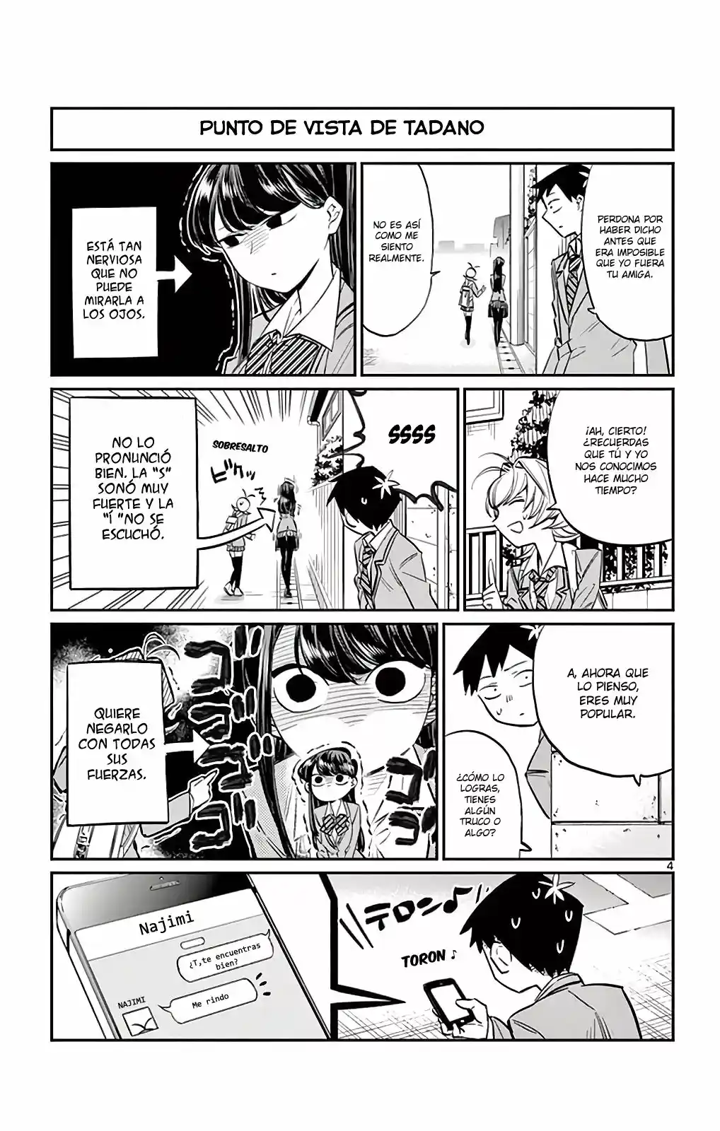 Komi-san Wa, Comyushou Desu. - Capítulo 11 - Página 4 - LectorTMOo