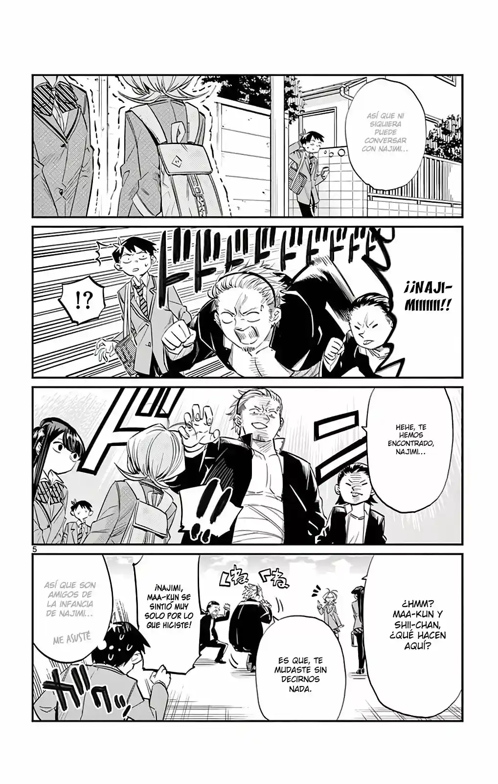Komi-san Wa, Comyushou Desu. - Capítulo 11 - Página 5 - LectorTMOo