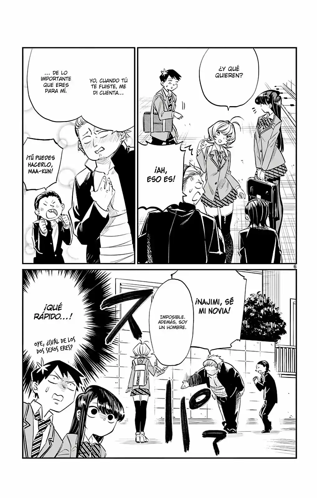 Komi-san Wa, Comyushou Desu. - Capítulo 11 - Página 6 - LectorTMOo