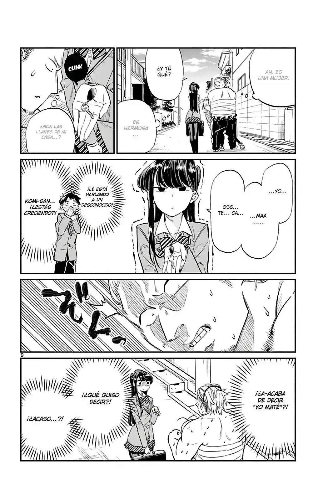Komi-san Wa, Comyushou Desu. - Capítulo 11 - Página 9 - LectorTMOo