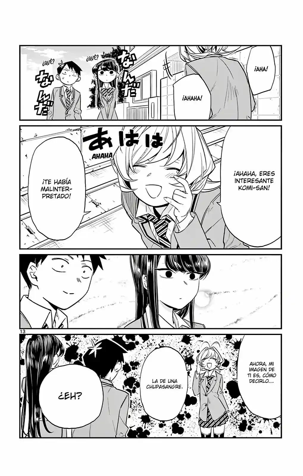 Komi-san Wa, Comyushou Desu. - Capítulo 11 - Página 13 - LectorTMOo
