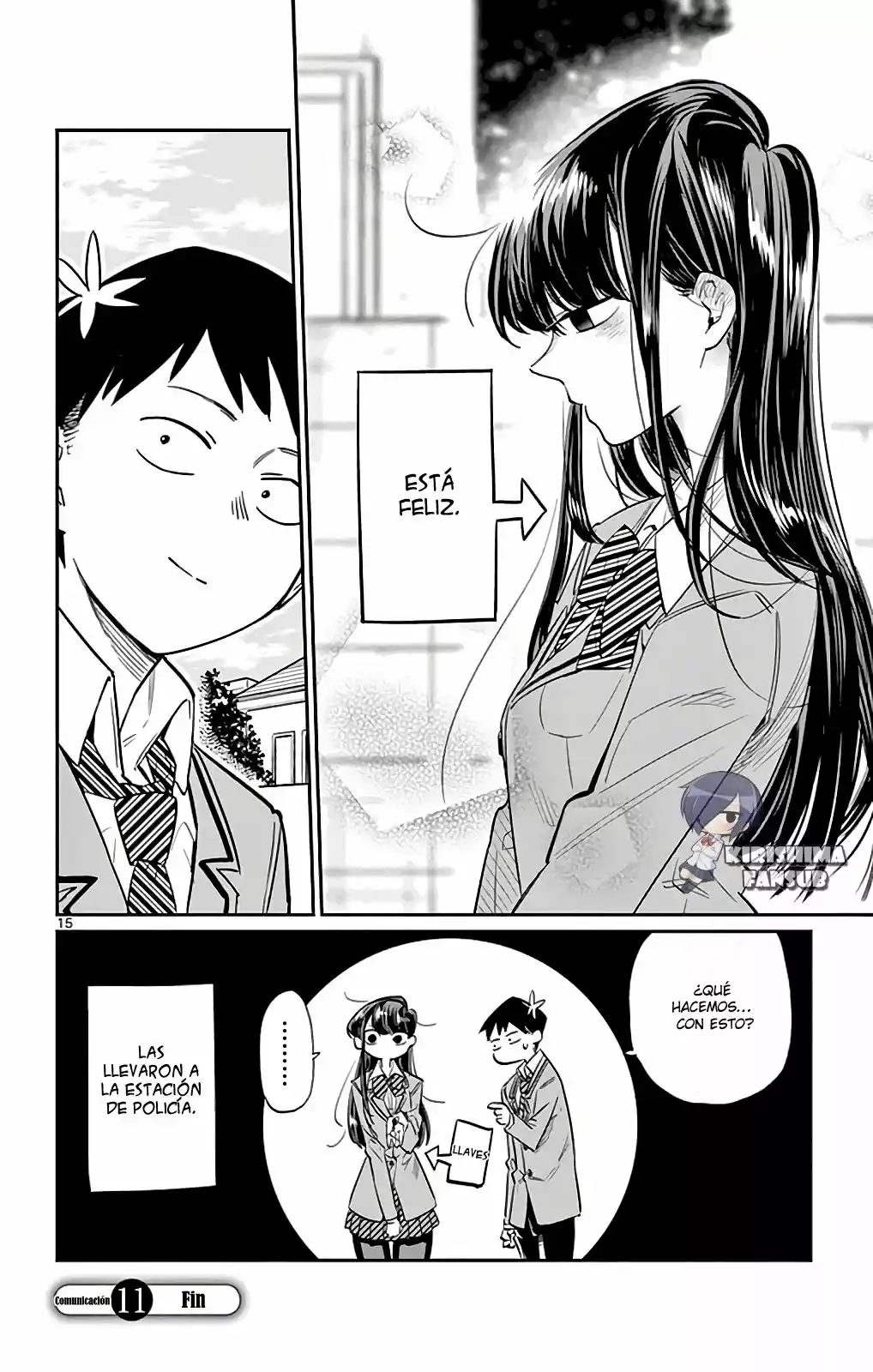 Komi-san Wa, Comyushou Desu. - Capítulo 11 - Página 15 - LectorTMOo