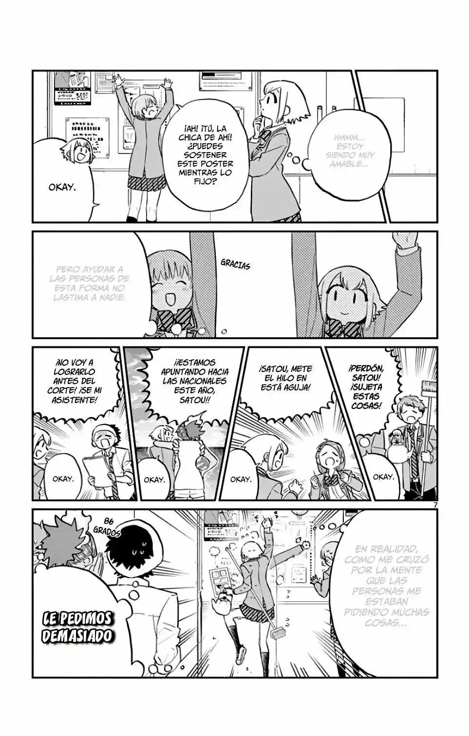 Komi-san Wa, Comyushou Desu. - Capítulo 122 - Página 8 - LectorTMOo