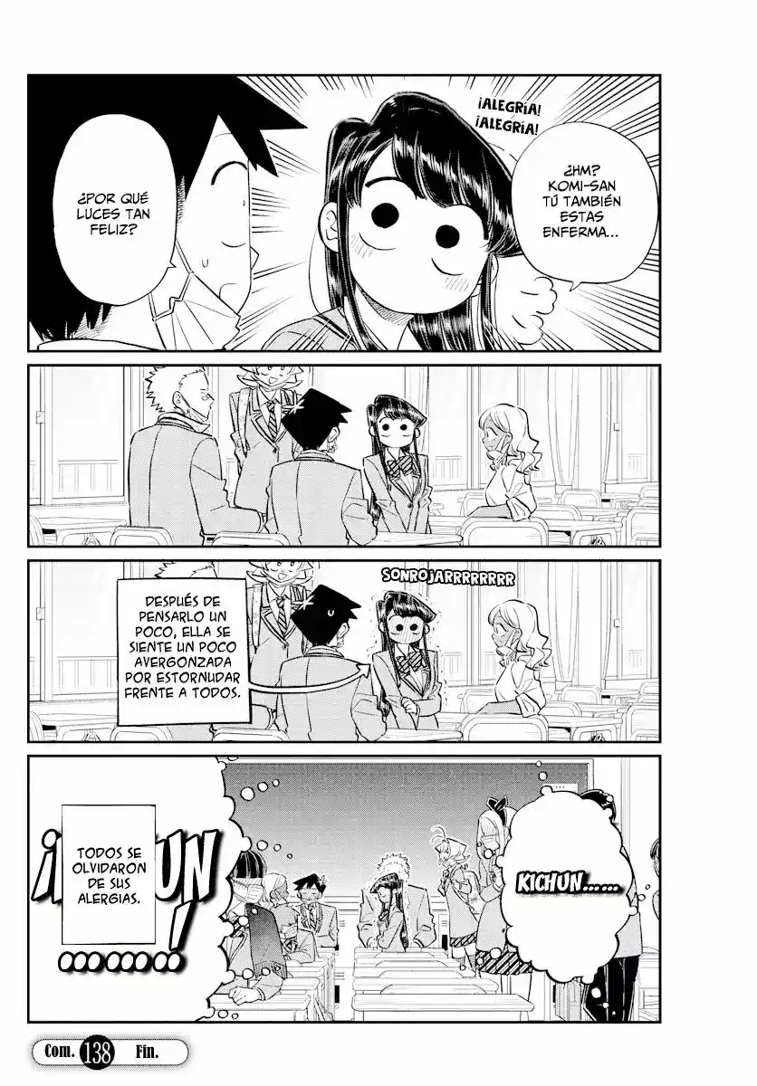 Komi-san Wa, Comyushou Desu. - Capítulo 138 - Página 9 - LectorTMOo