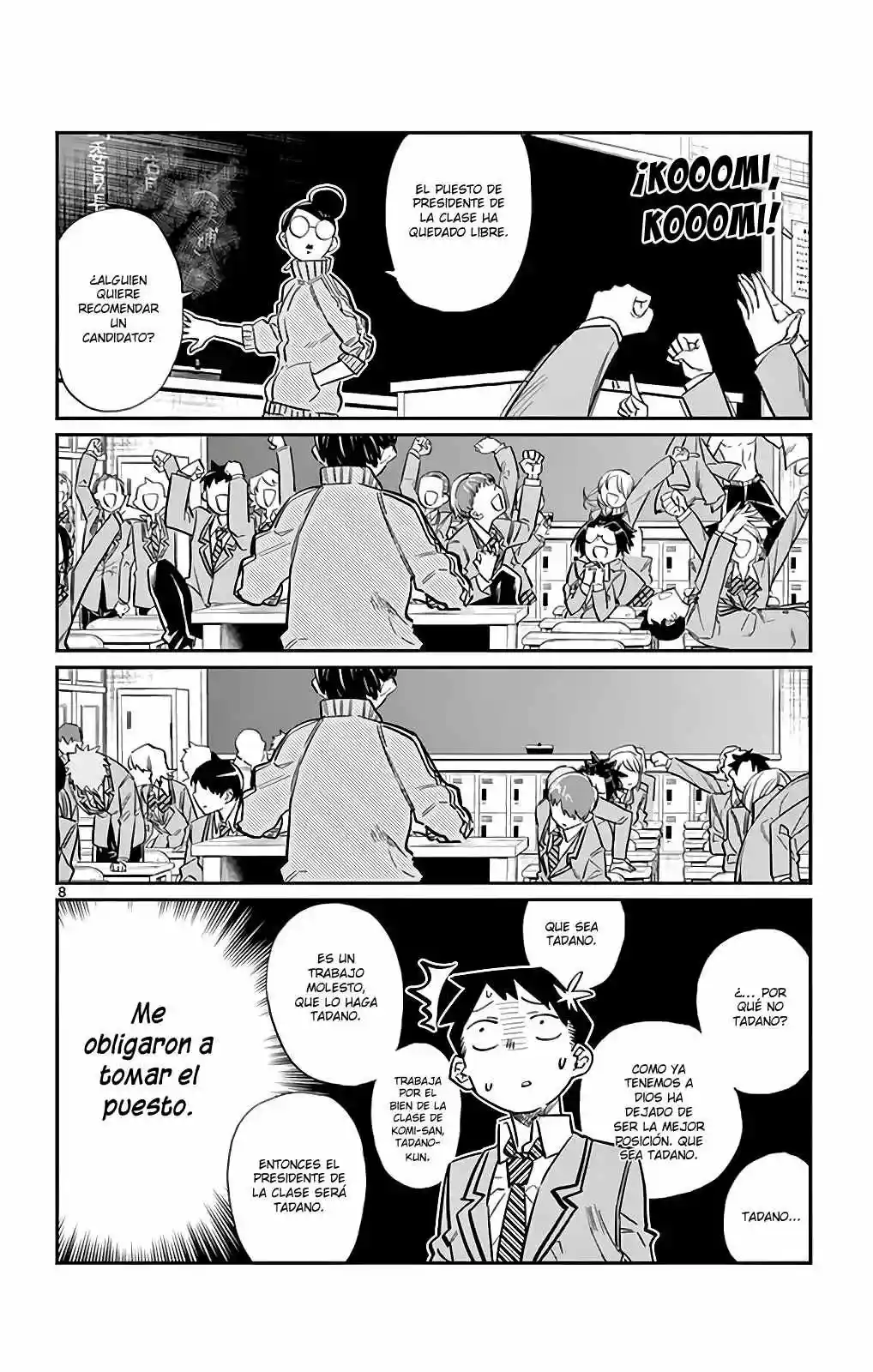 Komi-san Wa, Comyushou Desu. - Capítulo 17 - Página 9 - LectorTMOo