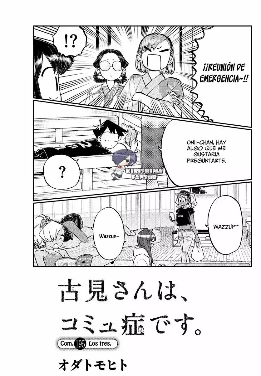 Komi-san Wa, Comyushou Desu. - Capítulo 195 - Página 2 - LectorTMOo