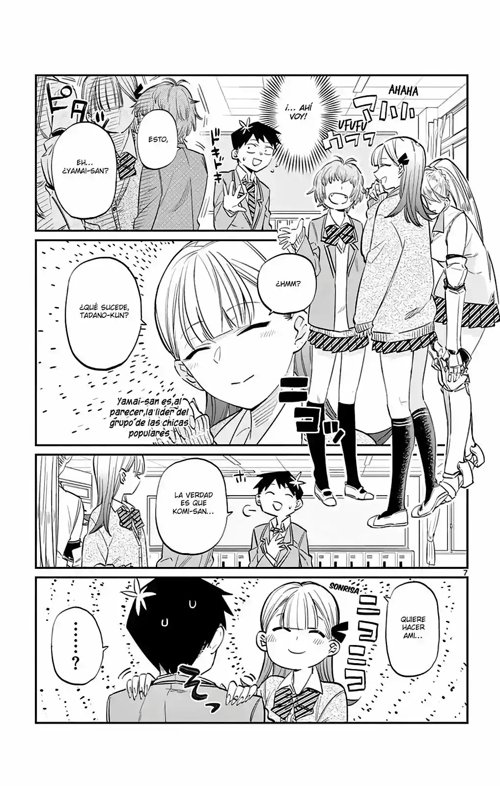 Komi-san Wa, Comyushou Desu. - Capítulo 2 - Página 8 - LectorTMOo