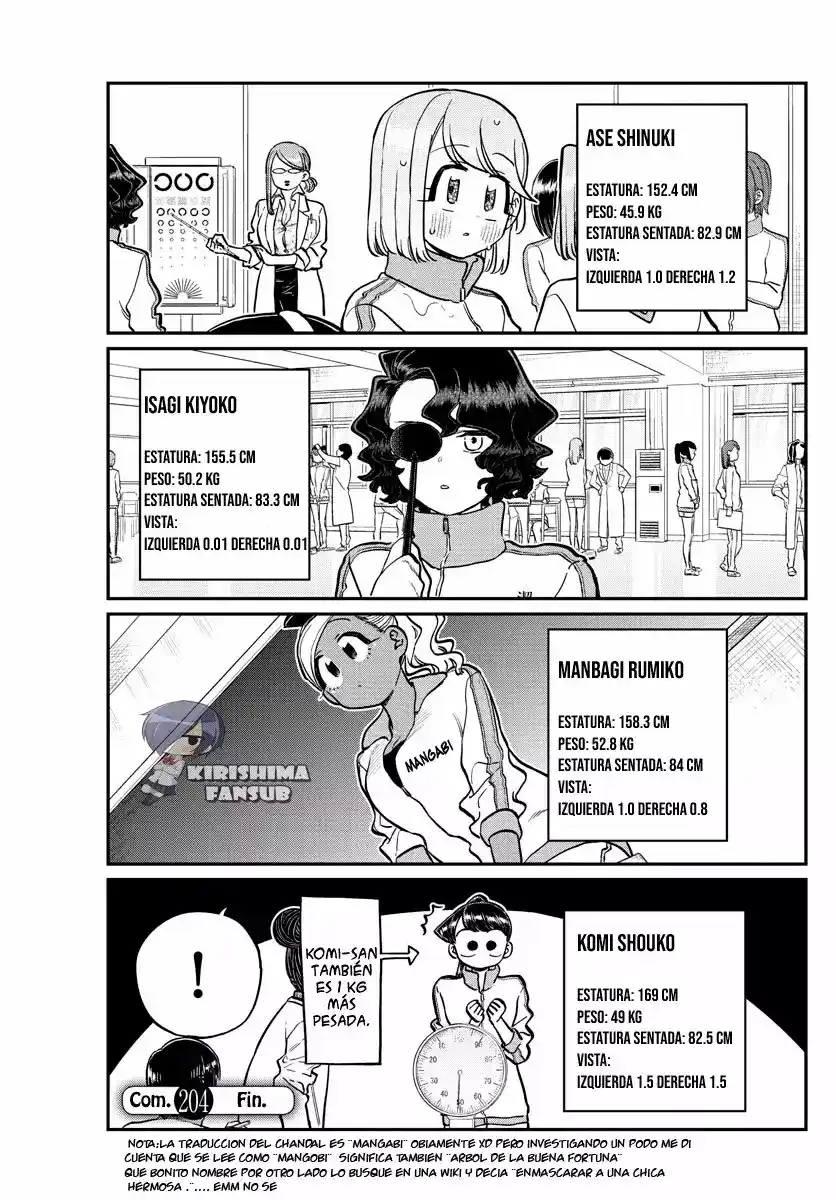 Komi-san Wa, Comyushou Desu. - Capítulo 204 - Página 6 - LectorTMOo